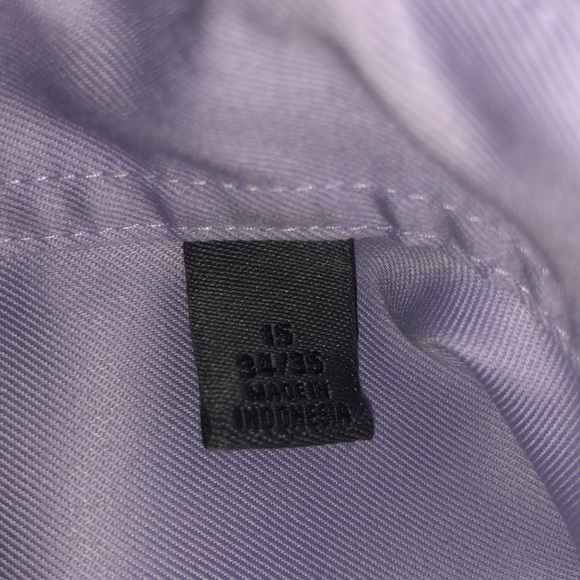 Calvin Klein Men’s Button Down Size 15 34/35 - Picture 7 of 8